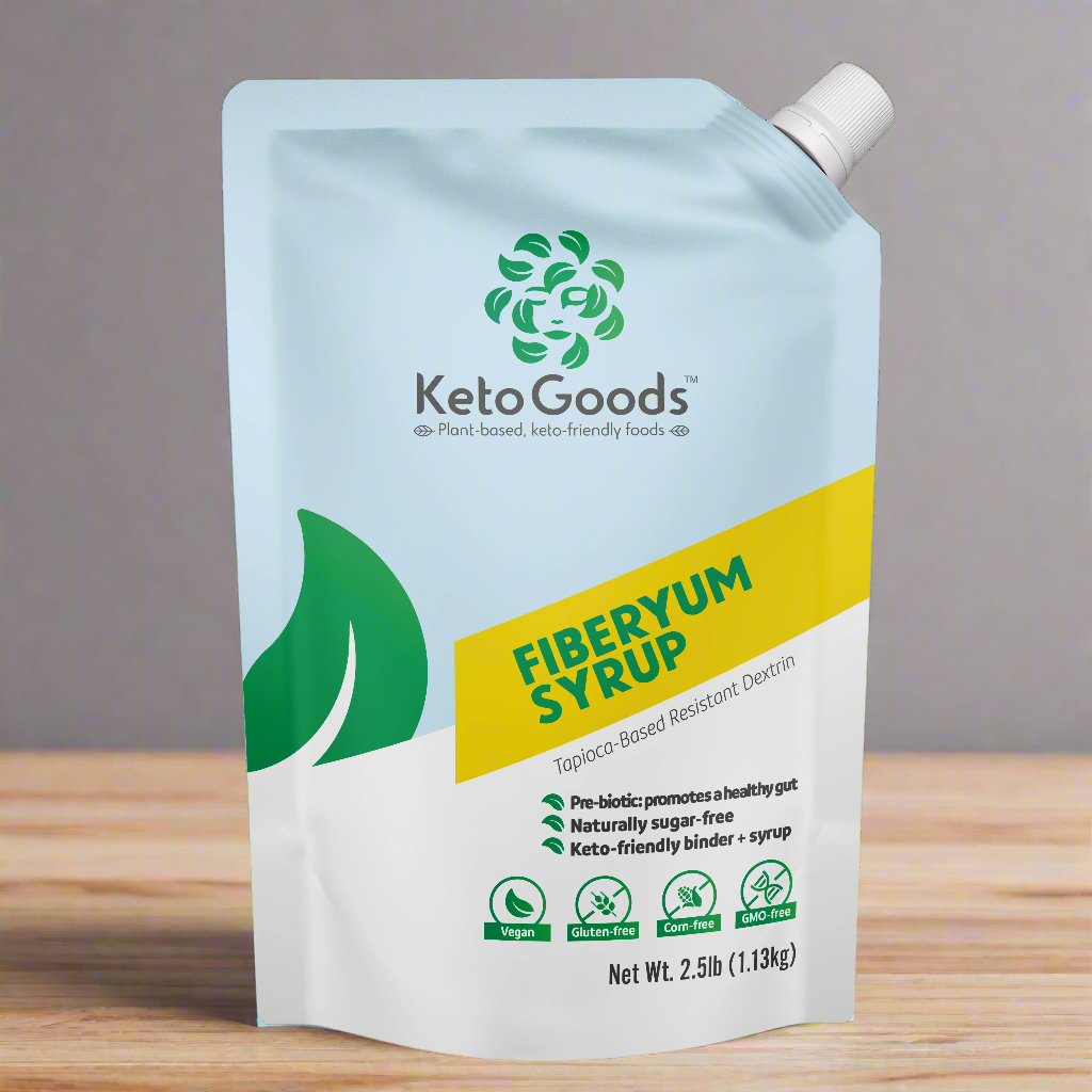 FY-RD-L-2.5 FiberYum tapioca based resistant dextrin prebiotic soluble tapioca fiber syrup 2.5lb front packaging #FY-RD-L-2.5